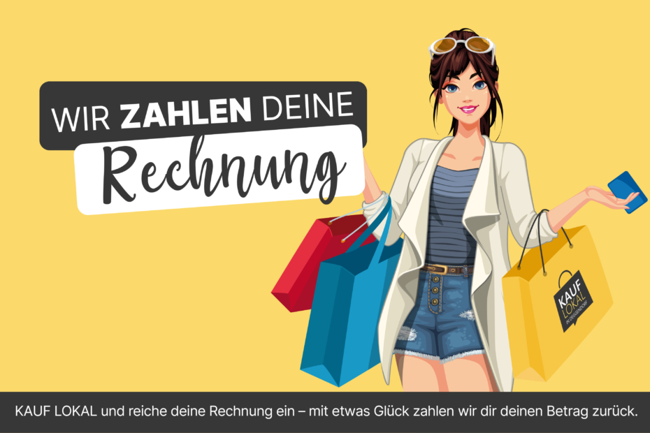 Wir zahlen deine Rechnung Herbstaktion Stadtmarketing Deggendorf e.V.
